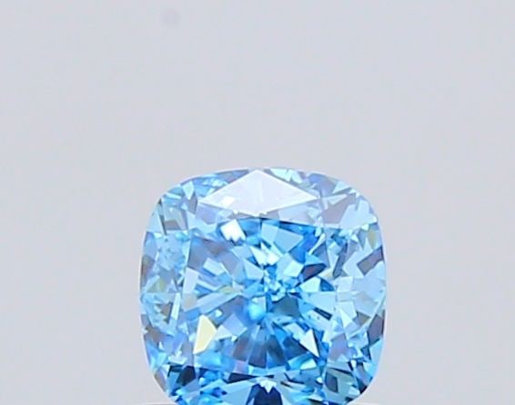 Loose Diamond - CUSHION MODIFIED 1.0ct Fancy Vivid Blue VVS2: Loose Diamond - CUSHION MODIFIED 1.0ct Fancy Vivid Blue VVS2 Source: This is a real non-mined Diamond that has been grown in a lab Shape: CUSHION MODIFIED Carats: 1.0 Color: Fancy Vivid Blue Certifica