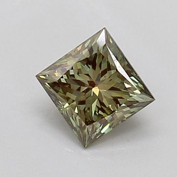 Loose Diamond - PRINCESS 0.51ct Fancy Intense Green SI2: Loose Diamond - PRINCESS 0.51ct Fancy Intense Green SI2 Source: This is a real non-mined Diamond that has been grown in a lab Shape: PRINCESS Carats: 0.51 Color: Fancy Intense Green Certification: IGI