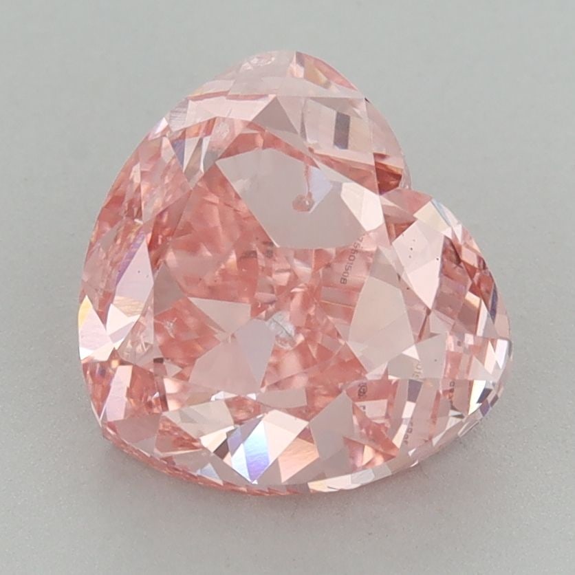 Loose Diamond - HEART 3.0ct Fancy Vivid Pink SI1: Loose Diamond - HEART 3.0ct Fancy Vivid Pink SI1 Source: This is a real non-mined Diamond that has been grown in a lab Shape: HEART Carats: 3.0 Color: Fancy Vivid Pink Certification: IGI Video: Video