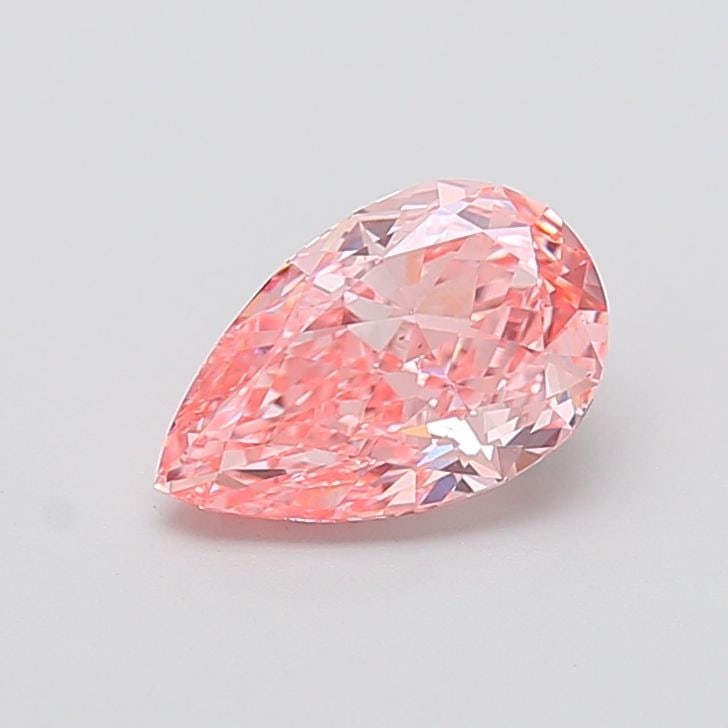 Loose Diamond - PEAR 2.03ct Fancy Vivid Pink VVS2: Loose Diamond - PEAR 2.03ct Fancy Vivid Pink VVS2 Source: This is a real non-mined Diamond that has been grown in a lab Shape: PEAR Carats: 2.03 Color: Fancy Vivid Pink Certification: IGI Video: