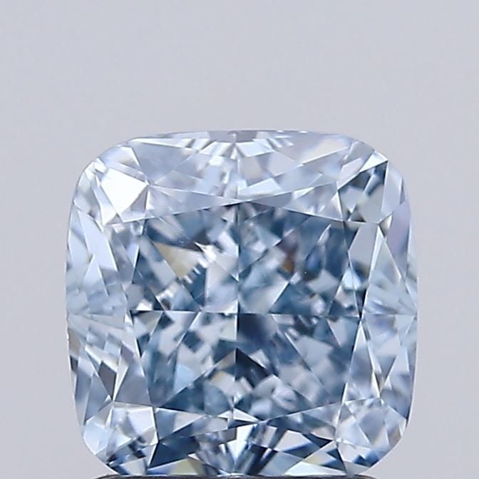 Loose Diamond - CUSHION MODIFIED 1.77ct Fancy Intense Blue VVS2: Loose Diamond - CUSHION MODIFIED 1.77ct Fancy Intense Blue VVS2 Source: This is a real non-mined Diamond that has been grown in a lab Shape: CUSHION MODIFIED Carats: 1.77 Color: Fancy Intense Blue
