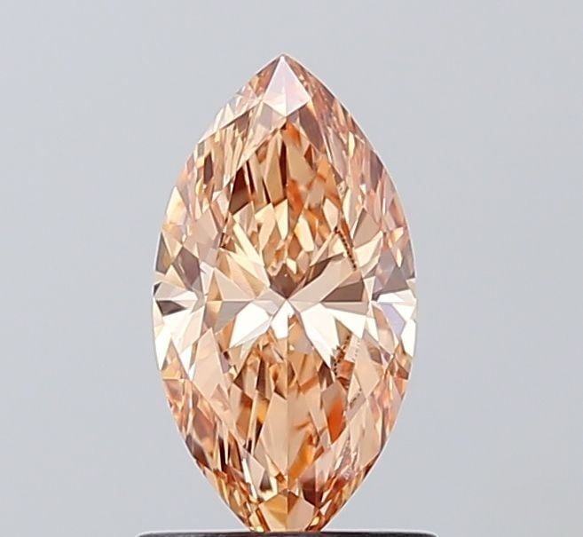 Loose Diamond - MARQUISE 1.0ct Fancy Intense Brownish Yellow VS1: Loose Diamond - MARQUISE 1.0ct Fancy Intense Brownish Yellow VS1 Source: This is a real non-mined Diamond that has been grown in a lab Shape: MARQUISE Carats: 1.0 Color: Fancy Intense Brownish Yellow