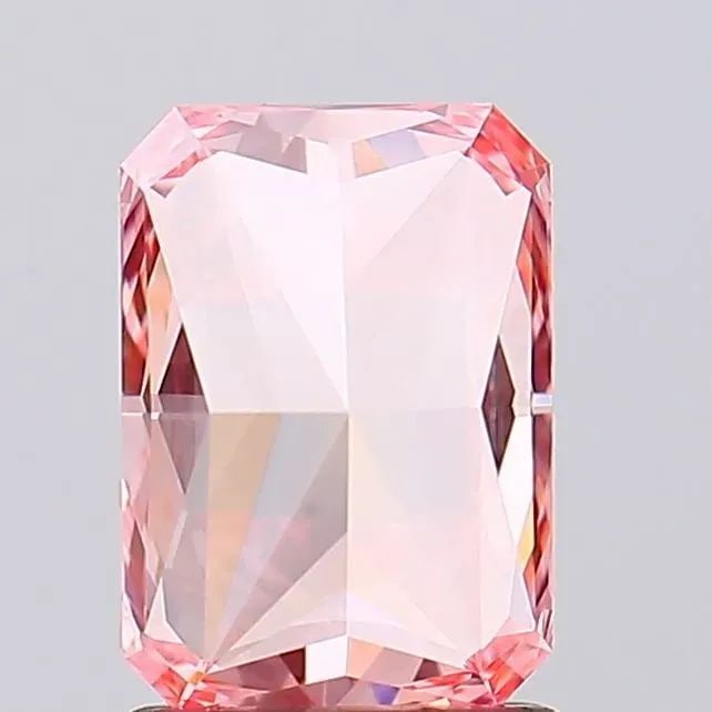 Loose Diamond - RADIANT 1.58ct Fancy Vivid Pink VS1 (1 of 1)