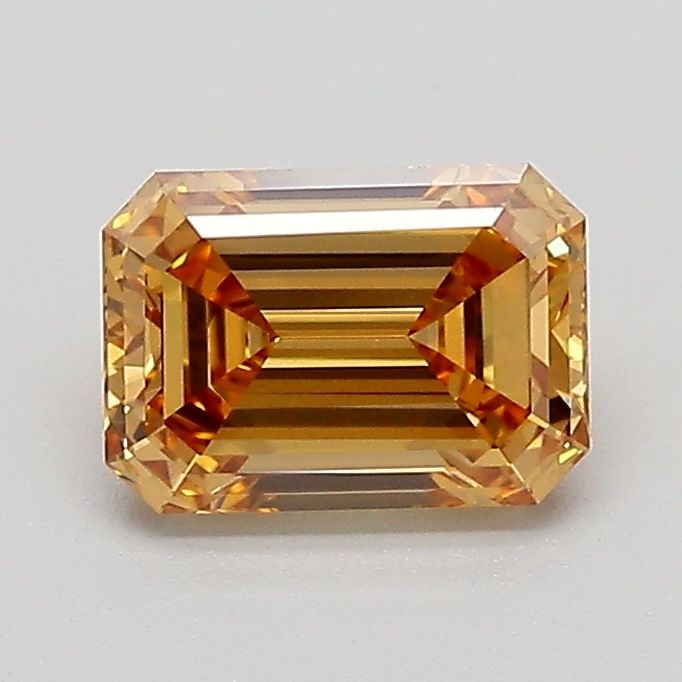 Loose Diamond - EMERALD 1.04ct Fancy Light Yellowish Brown SI1: Loose Diamond - EMERALD 1.04ct Fancy Light Yellowish Brown SI1 Source: This is a real non-mined Diamond that has been grown in a lab Shape: EMERALD Carats: 1.04 Color: Fancy Light Yellowish Brown Cert