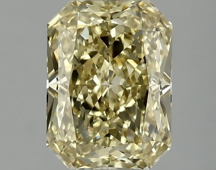 Loose Diamond - RADIANT 2.09ct Fancy Vivid Yellow VVS2: Loose Diamond - RADIANT 2.09ct Fancy Vivid Yellow VVS2 Source: This is a real non-mined Diamond that has been grown in a lab Shape: RADIANT Carats: 2.09 Color: Fancy Vivid Yellow Certification: IGI Vi