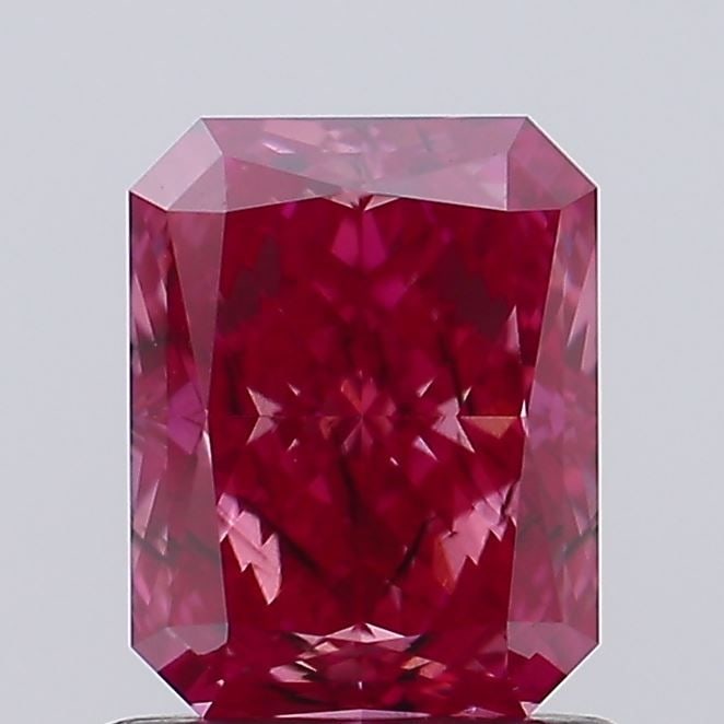 Loose Diamond - RADIANT 1.17ct Fancy Deep Pink I1: Loose Diamond - RADIANT 1.17ct Fancy Deep Pink I1 Source: This is a real non-mined Diamond that has been grown in a lab Shape: RADIANT Carats: 1.17 Color: Fancy Deep Pink Certification: IGI Video: