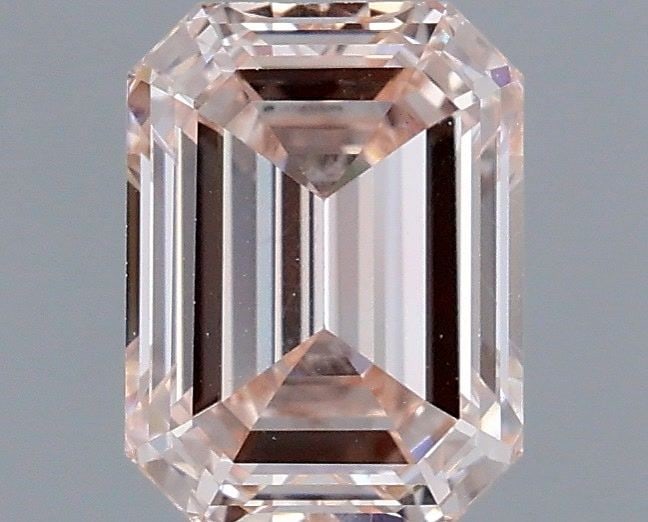Loose Diamond - EMERALD 1.18ct Fancy Pink VS2: Loose Diamond - EMERALD 1.18ct Fancy Pink VS2 Source: This is a real non-mined Diamond that has been grown in a lab Shape: EMERALD Carats: 1.18 Color: Fancy Pink Certification: IGI Video: