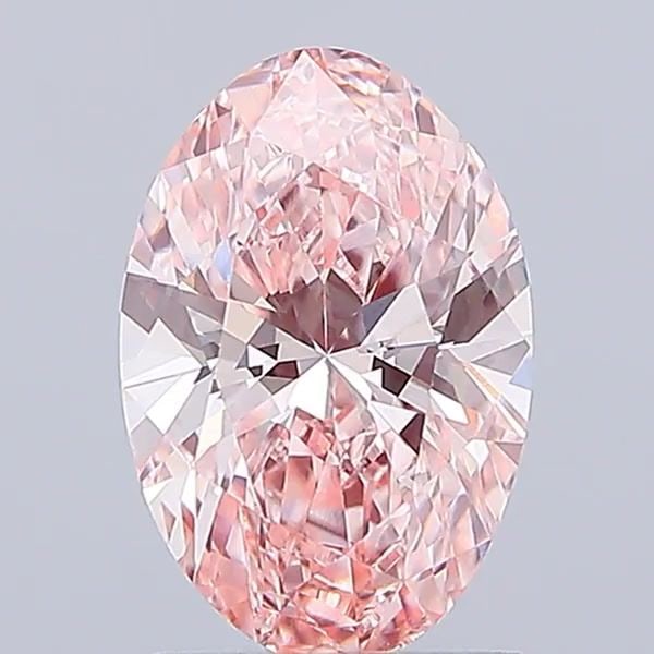 Loose Diamond - OVAL 1.69ct Fancy Intense Pink VS1: Loose Diamond - OVAL 1.69ct Fancy Intense Pink VS1 Source: This is a real non-mined Diamond that has been grown in a lab Shape: OVAL Carats: 1.69 Color: Fancy Intense Pink Certification: IGI Video: