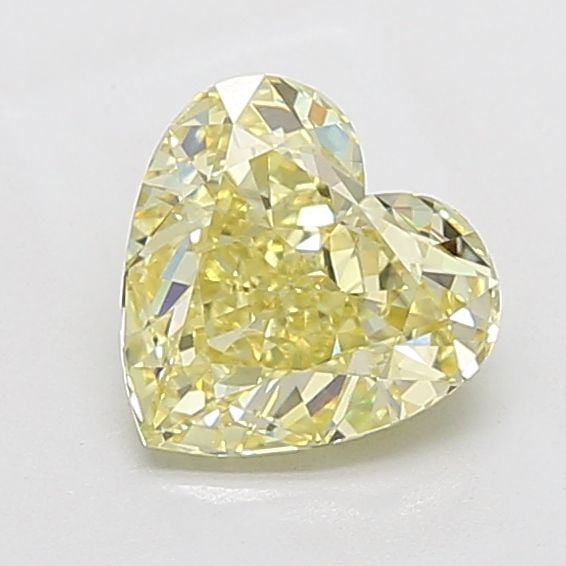 Loose Diamond - HEART 2.26ct Fancy Intense Yellow VS1: Loose Diamond - HEART 2.26ct Fancy Intense Yellow VS1 Source: This is a real non-mined Diamond that has been grown in a lab Shape: HEART Carats: 2.26 Color: Fancy Intense Yellow Certification: IGI The