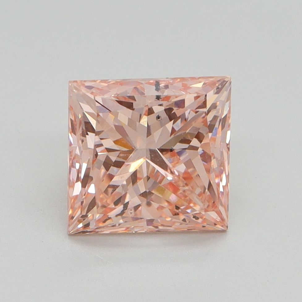 Loose Diamond - PRINCESS 2.26ct Fancy Intense Pink SI1: Loose Diamond - PRINCESS 2.26ct Fancy Intense Pink SI1 Source: This is a real non-mined Diamond that has been grown in a lab Shape: PRINCESS Carats: 2.26 Color: Fancy Intense Pink Certification: IGI V