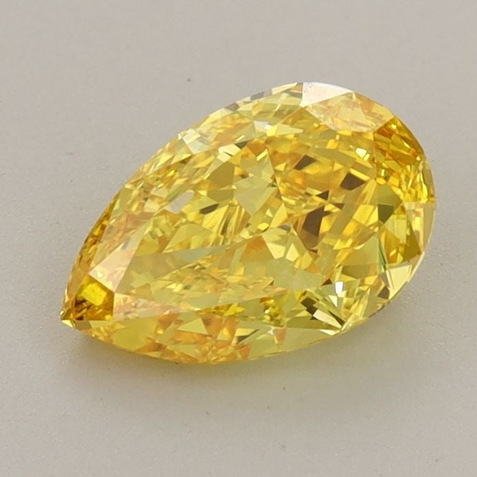 Loose Diamond - PEAR 1.05ct Fancy Vivid Yellow VVS1: Loose Diamond - PEAR 1.05ct Fancy Vivid Yellow VVS1 Source: This is a real non-mined Diamond that has been grown in a lab Shape: PEAR Carats: 1.05 Color: Fancy Vivid Yellow Certification: IGI Video: