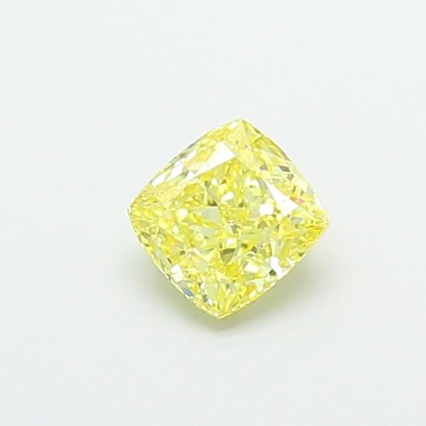 Loose Diamond - CUSHION MODIFIED 1.0ct Fancy Intense Yellow SI1: Loose Diamond - CUSHION MODIFIED 1.0ct Fancy Intense Yellow SI1 Source: This is a real non-mined Diamond that has been grown in a lab Shape: CUSHION MODIFIED Carats: 1.0 Color: Fancy Intense Yellow Ce