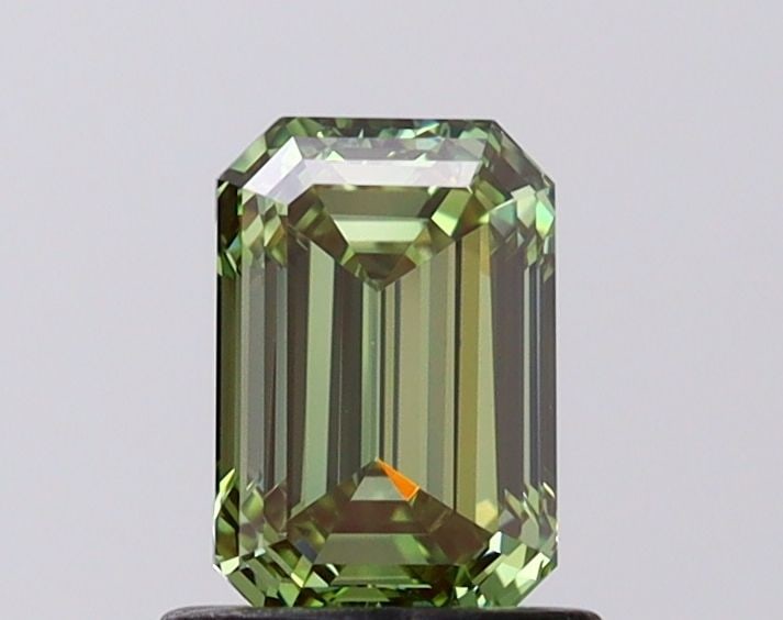 Loose Diamond - EMERALD 1.02ct Fancy Vivid Green VVS2: Loose Diamond - EMERALD 1.02ct Fancy Vivid Green VVS2 Source: This is a real non-mined Diamond that has been grown in a lab Shape: EMERALD Carats: 1.02 Color: Fancy Vivid Green Certification: IGI Vide