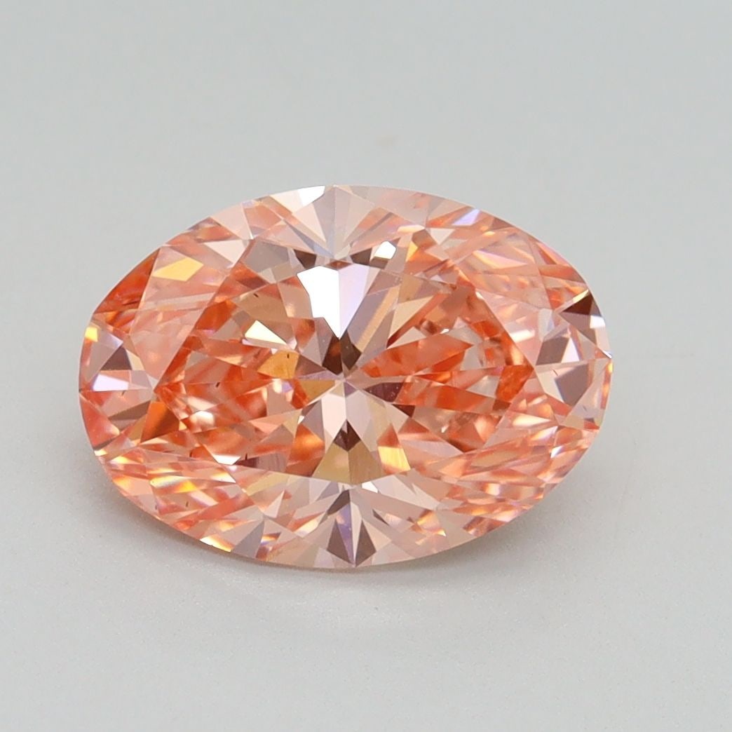 Loose Diamond - OVAL 2.2ct Fancy Intense Pink VS2: Loose Diamond - OVAL 2.2ct Fancy Intense Pink VS2 Source: This is a real non-mined Diamond that has been grown in a lab Shape: OVAL Carats: 2.2 Color: Fancy Intense Pink Certification: IGI Video: