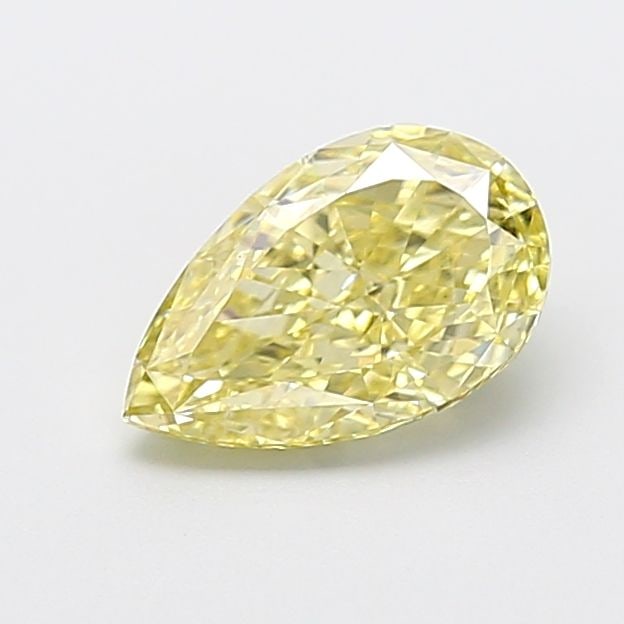 Loose Diamond - PEAR 1.56ct Fancy Yellow VS1: Loose Diamond - PEAR 1.56ct Fancy Yellow VS1 Source: This is a real non-mined Diamond that has been grown in a lab Shape: PEAR Carats: 1.56 Color: Fancy Yellow Certification: IGI Video: