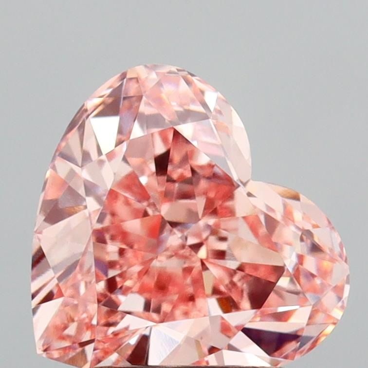 Loose Diamond - HEART 2.02ct Fancy Vivid Pink VVS2: Loose Diamond - HEART 2.02ct Fancy Vivid Pink VVS2 Source: This is a real non-mined Diamond that has been grown in a lab Shape: HEART Carats: 2.02 Color: Fancy Vivid Pink Certification: IGI Video: