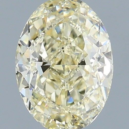 Loose Diamond - OVAL 1.04ct Fancy Light Yellow VS1: Loose Diamond - OVAL 1.04ct Fancy Light Yellow VS1 Source: This is a real non-mined Diamond that has been grown in a lab Shape: OVAL Carats: 1.04 Color: Fancy Light Yellow Certification: IGI Video: