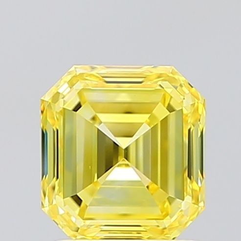 Loose Diamond - EMERALD 1.5ct Fancy Vivid Yellow VS1: Loose Diamond - EMERALD 1.5ct Fancy Vivid Yellow VS1 Source: This is a real non-mined Diamond that has been grown in a lab Shape: EMERALD Carats: 1.5 Color: Fancy Vivid Yellow Certification: IGI Video