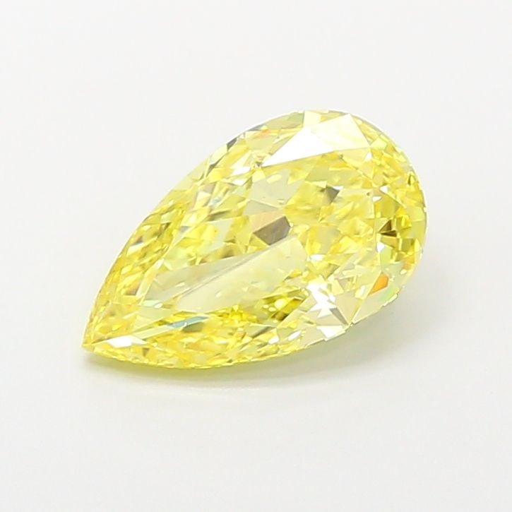 Loose Diamond - PEAR 2.52ct Fancy Vivid Yellow VS1: Loose Diamond - PEAR 2.52ct Fancy Vivid Yellow VS1 Source: This is a real non-mined Diamond that has been grown in a lab Shape: PEAR Carats: 2.52 Color: Fancy Vivid Yellow Certification: IGI Video: