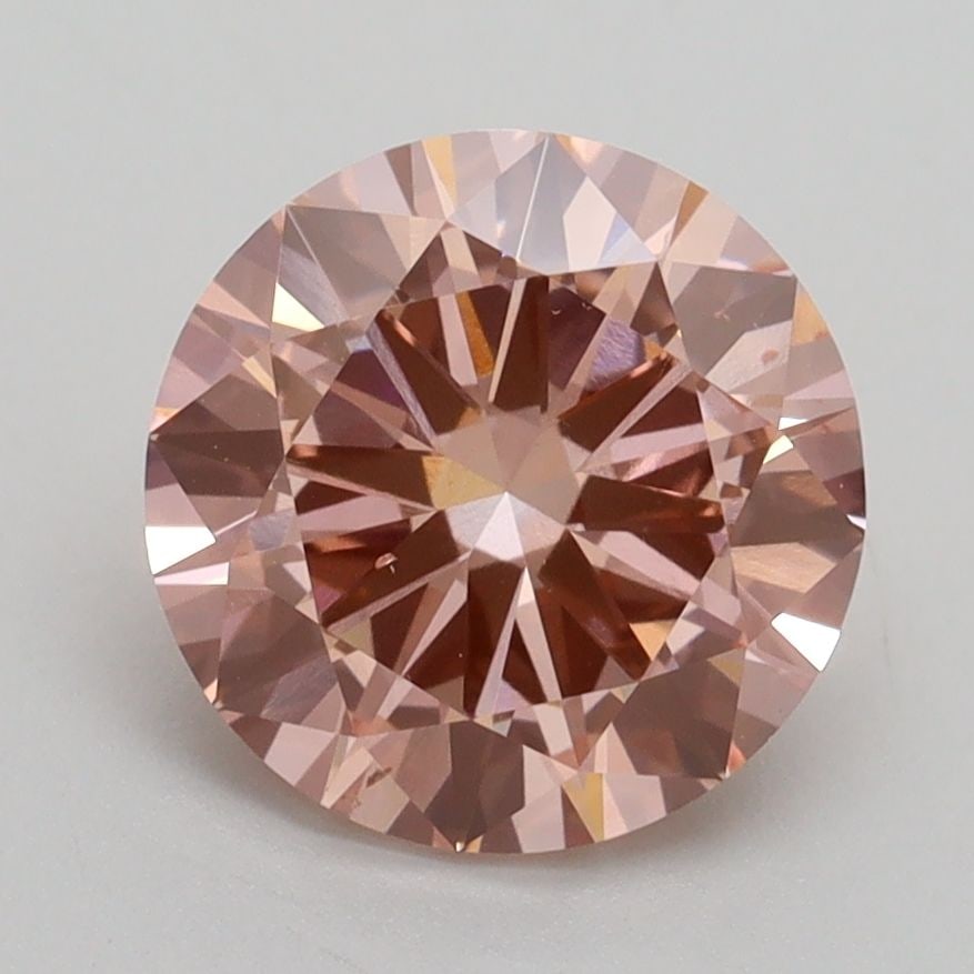 Loose Diamond - ROUND 2.31ct Fancy Intense Pink VS2: Loose Diamond - ROUND 2.31ct Fancy Intense Pink VS2 Source: This is a real non-mined Diamond that has been grown in a lab Shape: ROUND Carats: 2.31 Color: Fancy Intense Pink Certification: IGI Video: