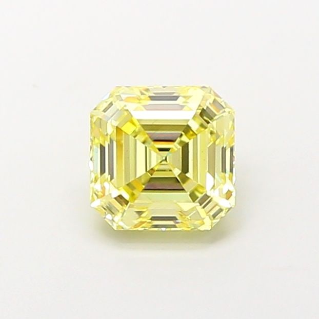 Loose Diamond - ASSCHER 1.62ct Fancy Intense Yellow VS2: Loose Diamond - ASSCHER 1.62ct Fancy Intense Yellow VS2 Source: This is a real non-mined Diamond that has been grown in a lab Shape: ASSCHER Carats: 1.62 Color: Fancy Intense Yellow Certification: IGI