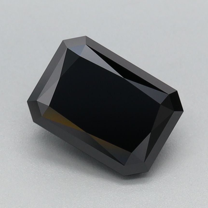Loose Diamond - RADIANT 1.1ct Fancy Black: Loose Diamond - RADIANT 1.1ct Fancy Black Source: This is a real non-mined Diamond that has been grown in a lab Shape: RADIANT Carats: 1.1 Color: Fancy Black Certification: IGI Video: