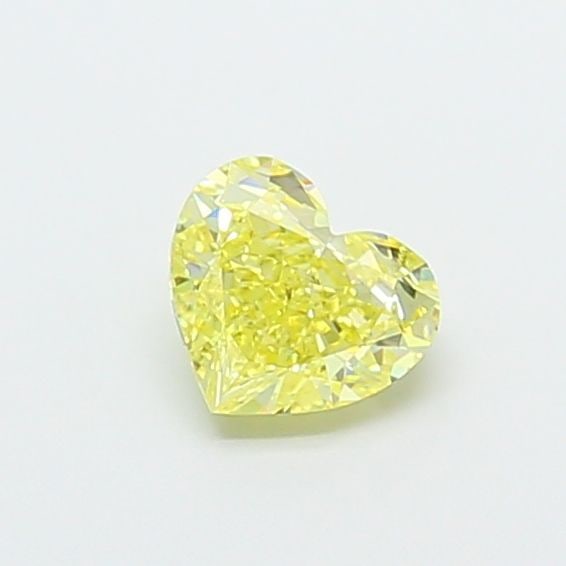 Loose Diamond - HEART 1.04ct Fancy Intense Yellow VS1: Loose Diamond - HEART 1.04ct Fancy Intense Yellow VS1 Source: This is a real non-mined Diamond that has been grown in a lab Shape: HEART Carats: 1.04 Color: Fancy Intense Yellow Certification: IGI Vid