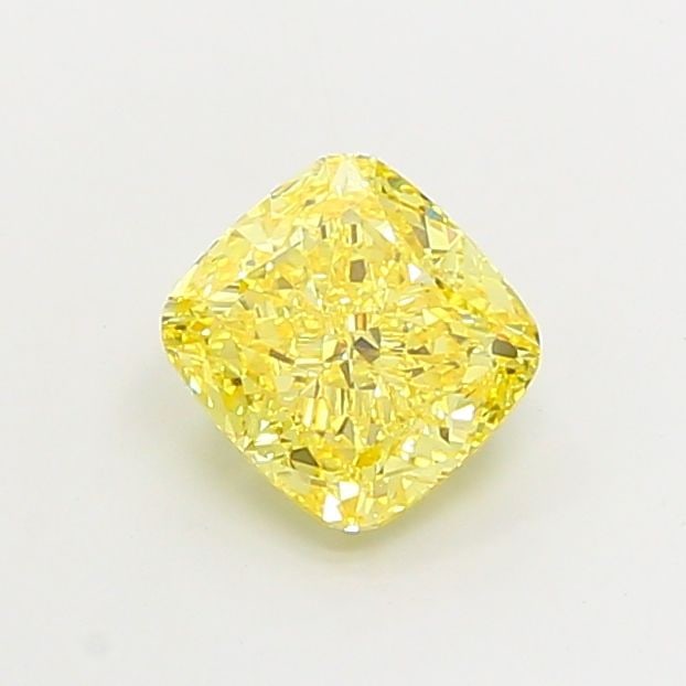 Loose Diamond - CUSHION MODIFIED 3.53ct Fancy Vivid Yellow VS1: Loose Diamond - CUSHION MODIFIED 3.53ct Fancy Vivid Yellow VS1 Source: This is a real non-mined Diamond that has been grown in a lab Shape: CUSHION MODIFIED Carats: 3.53 Color: Fancy Vivid Yellow Cert