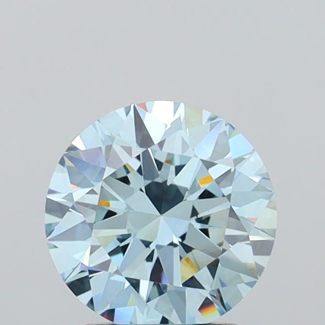 Ideal Loose Diamond - ROUND 1.72ct Fancy Intense Blue VVS2: Ideal Loose Diamond - ROUND 1.72ct Fancy Intense Blue VVS2 Source: This is a real non-mined Diamond that has been grown in a lab Shape: ROUND Carats: 1.72 Color: Fancy Intense Blue Certification: IGI 