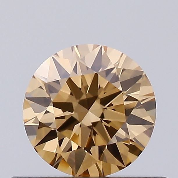 Loose Diamond - ROUND 0.38ct Fancy Light Yellow Brown VVS2: Loose Diamond - ROUND 0.38ct Fancy Light Yellow Brown VVS2 Source: This is a real non-mined Diamond that has been grown in a lab Shape: ROUND Carats: 0.38 Color: Fancy Light Yellow Brown Certification
