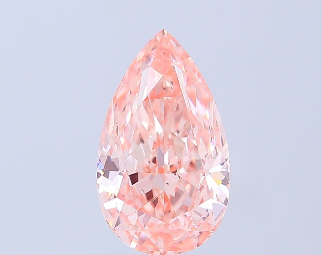 Loose Diamond - PEAR 4.55ct Fancy Intense Pink VS2: Loose Diamond - PEAR 4.55ct Fancy Intense Pink VS2 Source: This is a real non-mined Diamond that has been grown in a lab Shape: PEAR Carats: 4.55 Color: Fancy Intense Pink Certification: IGI Video: