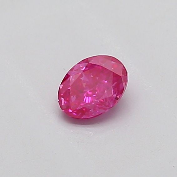 Loose Diamond - OVAL 0.34ct Fancy Vivid Pink VS2: Loose Diamond - OVAL 0.34ct Fancy Vivid Pink VS2 Source: This is a real non-mined Diamond that has been grown in a lab Shape: OVAL Carats: 0.34 Color: Fancy Vivid Pink Certification: NONE Video: