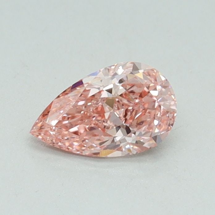 Loose Diamond - PEAR 0.42ct Fancy Vivid Pink VVS2: Loose Diamond - PEAR 0.42ct Fancy Vivid Pink VVS2 Source: This is a real non-mined Diamond that has been grown in a lab Shape: PEAR Carats: 0.42 Color: Fancy Vivid Pink Certification: IGI Video: