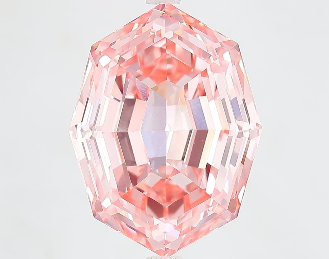 Loose Diamond - OTHER 8.75ct Fancy Vivid Pink VVS1: Loose Diamond - OTHER 8.75ct Fancy Vivid Pink VVS1 Source: This is a real non-mined Diamond that has been grown in a lab Shape: OTHER Carats: 8.75 Color: Fancy Vivid Pink Certification: IGI The Diamon