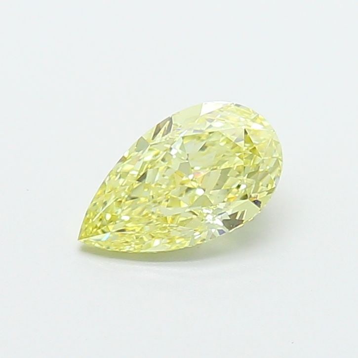 Loose Diamond - PEAR 1.01ct Fancy Yellow VVS2: Loose Diamond - PEAR 1.01ct Fancy Yellow VVS2 Source: This is a real non-mined Diamond that has been grown in a lab Shape: PEAR Carats: 1.01 Color: Fancy Yellow Certification: IGI Video: