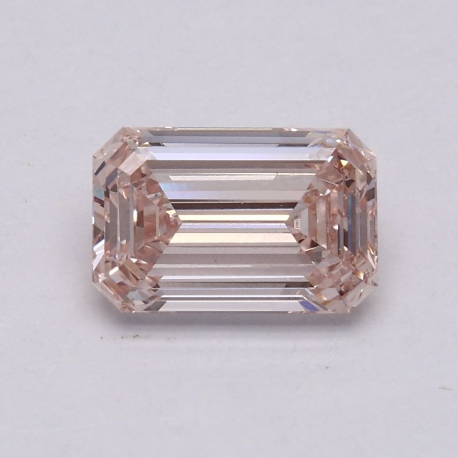 Loose Diamond - EMERALD 0.82ct Fancy Pink VS1: Loose Diamond - EMERALD 0.82ct Fancy Pink VS1 Source: This is a real non-mined Diamond that has been grown in a lab Shape: EMERALD Carats: 0.82 Color: Fancy Pink Certification: IGI Video: