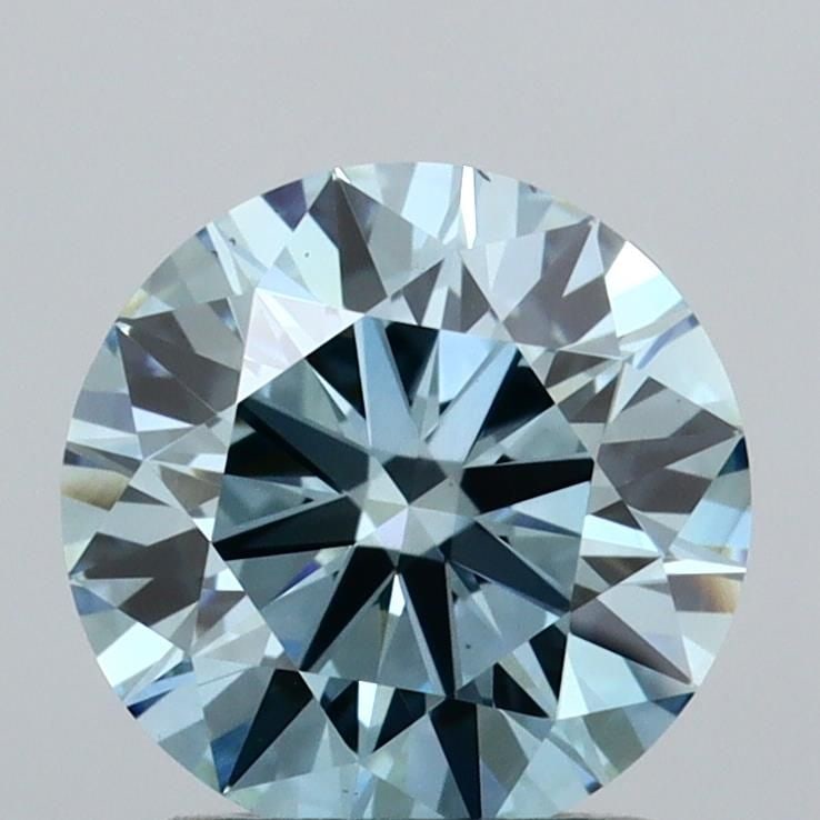 Ideal Loose Diamond - ROUND 1.32ct Fancy Vivid Blue VS1: Ideal Loose Diamond - ROUND 1.32ct Fancy Vivid Blue VS1 Source: This is a real non-mined Diamond that has been grown in a lab Shape: ROUND Carats: 1.32 Color: Fancy Vivid Blue Certification: IGI Video
