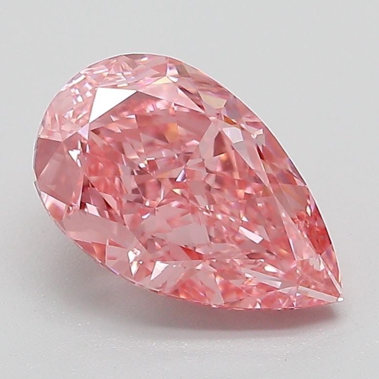 Loose Diamond - PEAR 2.04ct Fancy Vivid Pink VVS2: Loose Diamond - PEAR 2.04ct Fancy Vivid Pink VVS2 Source: This is a real non-mined Diamond that has been grown in a lab Shape: PEAR Carats: 2.04 Color: Fancy Vivid Pink Certification: IGI Video: