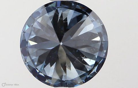 Ideal Loose Diamond - ROUND 2.05ct Fancy Vivid Blue VS2: Ideal Loose Diamond - ROUND 2.05ct Fancy Vivid Blue VS2 Source: This is a real non-mined Diamond that has been grown in a lab Shape: ROUND Carats: 2.05 Color: Fancy Vivid Blue Certification: IGI Video