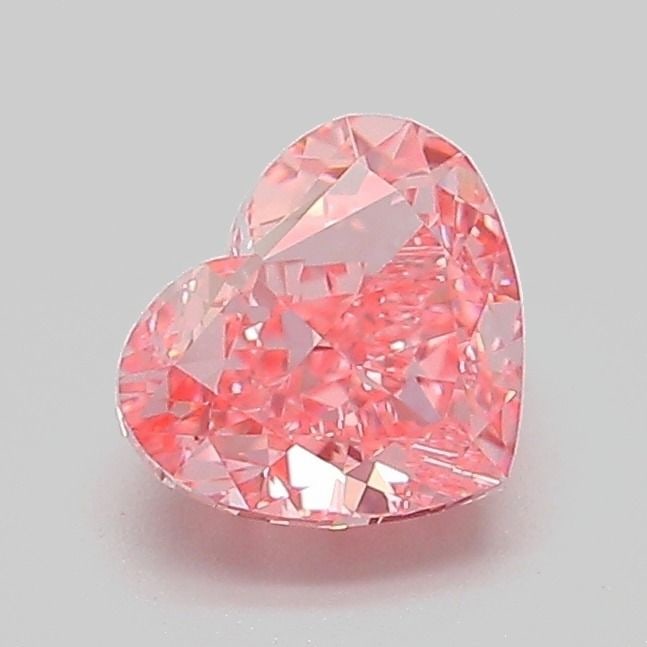 Loose Diamond - HEART 1.07ct Fancy Vivid Pink VVS2: Loose Diamond - HEART 1.07ct Fancy Vivid Pink VVS2 Source: This is a real non-mined Diamond that has been grown in a lab Shape: HEART Carats: 1.07 Color: Fancy Vivid Pink Certification: IGI Video: