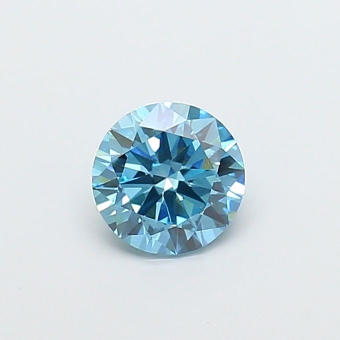 Loose Diamond - ROUND 1.0ct Fancy Vivid Blue VS1: Loose Diamond - ROUND 1.0ct Fancy Vivid Blue VS1 Source: This is a real non-mined Diamond that has been grown in a lab Shape: ROUND Carats: 1.0 Color: Fancy Vivid Blue Certification: IGI Video: