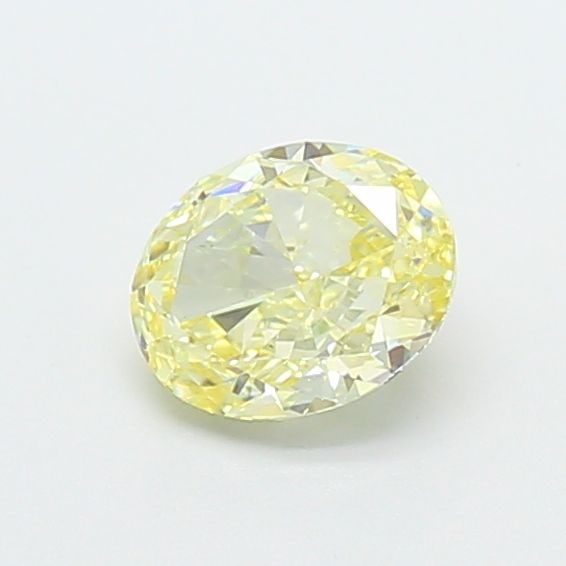 Loose Diamond - OVAL 0.75ct Fancy Vivid Yellow VS1: Loose Diamond - OVAL 0.75ct Fancy Vivid Yellow VS1 Source: This is a real non-mined Diamond that has been grown in a lab Shape: OVAL Carats: 0.75 Color: Fancy Vivid Yellow Certification: NONE Video: