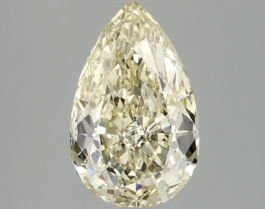 Loose Diamond - PEAR 2.09ct Fancy Intense Yellow VS1: Loose Diamond - PEAR 2.09ct Fancy Intense Yellow VS1 Source: This is a real non-mined Diamond that has been grown in a lab Shape: PEAR Carats: 2.09 Color: Fancy Intense Yellow Certification: IGI Video