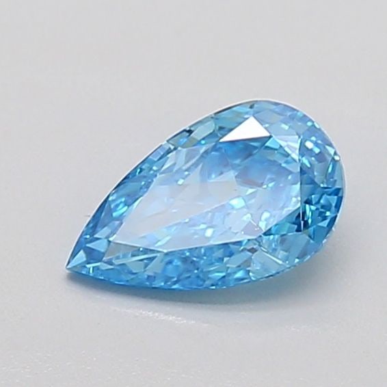 Loose Diamond - PEAR 0.5ct Fancy Vivid Blue VS1: Loose Diamond - PEAR 0.5ct Fancy Vivid Blue VS1 Source: This is a real non-mined Diamond that has been grown in a lab Shape: PEAR Carats: 0.5 Color: Fancy Vivid Blue Certification: NONE Video:
