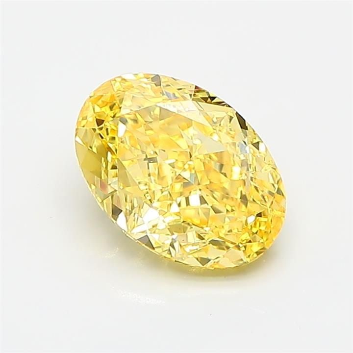 Loose Diamond - OVAL 1.68ct Fancy Vivid Yellow VS2: Loose Diamond - OVAL 1.68ct Fancy Vivid Yellow VS2 Source: This is a real non-mined Diamond that has been grown in a lab Shape: OVAL Carats: 1.68 Color: Fancy Vivid Yellow Certification: IGI Video: