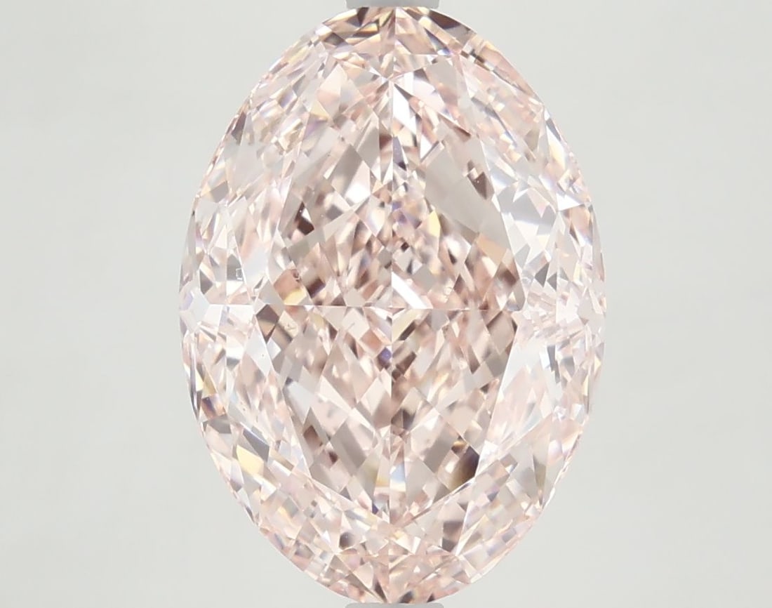 Loose Diamond - OVAL 5.3ct Fancy Intense Pink VS1: Loose Diamond - OVAL 5.3ct Fancy Intense Pink VS1 Source: This is a real non-mined Diamond that has been grown in a lab Shape: OVAL Carats: 5.3 Color: Fancy Intense Pink Certification: IGI Video: