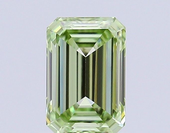Loose Diamond - EMERALD 0.9ct Fancy Vivid Green VVS1: Loose Diamond - EMERALD 0.9ct Fancy Vivid Green VVS1 Source: This is a real non-mined Diamond that has been grown in a lab Shape: EMERALD Carats: 0.9 Color: Fancy Vivid Green Certification: IGI Video: