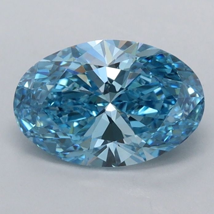 Loose Diamond - OVAL 1.06ct Fancy Vivid Blue VVS1: Loose Diamond - OVAL 1.06ct Fancy Vivid Blue VVS1 Source: This is a real non-mined Diamond that has been grown in a lab Shape: OVAL Carats: 1.06 Color: Fancy Vivid Blue Certification: IGI Video: