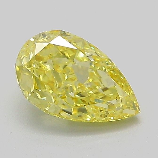 Loose Diamond - PEAR 1.04ct Fancy Vivid Yellow VS1: Loose Diamond - PEAR 1.04ct Fancy Vivid Yellow VS1 Source: This is a real non-mined Diamond that has been grown in a lab Shape: PEAR Carats: 1.04 Color: Fancy Vivid Yellow Certification: IGI The Diamo