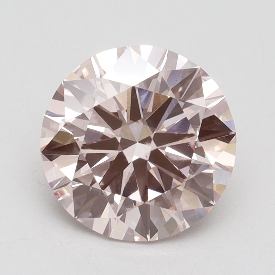Loose Diamond - ROUND 2.42ct Fancy Intense Pink VS2: Loose Diamond - ROUND 2.42ct Fancy Intense Pink VS2 Source: This is a real non-mined Diamond that has been grown in a lab Shape: ROUND Carats: 2.42 Color: Fancy Intense Pink Certification: IGI Video: